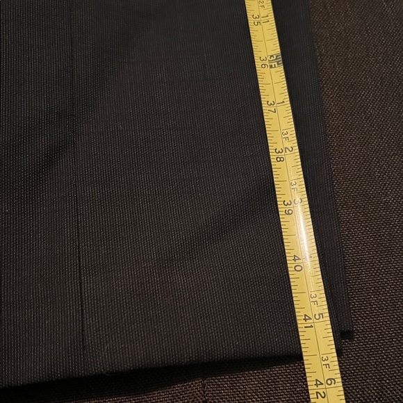 #* 047=Marc Anthony Classic Black Dress Pants Slim Fit 34/32 - Picture 7 of 8